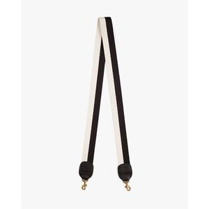 Clare V Crossbody Strap - Black & White